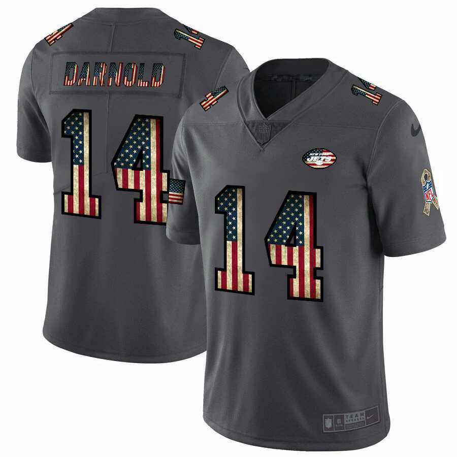 Nike Jets 14 Sam Darnold 2019 Salute To Service USA Flag Fashion Limited Jersey Dyin,We sell and wholesale Nike Jets 14 Sam Darnold 2019 Salute To Service USA Flag Fashion Limited Jersey Dyin on line form chian!